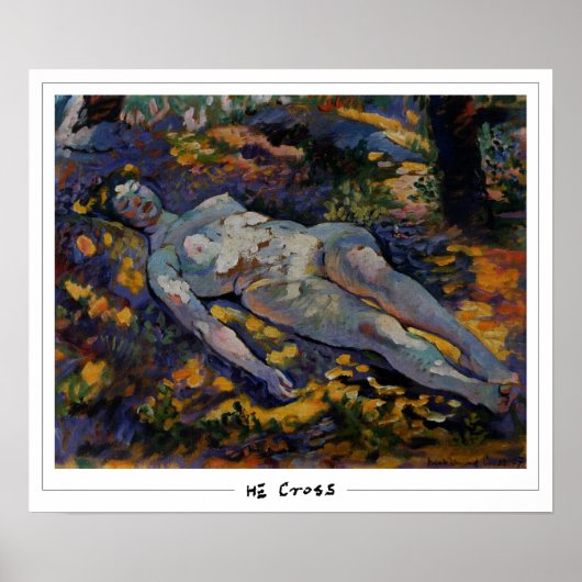Henri-Edmond Cross Zedign Art Poster #84 (Voorkant)