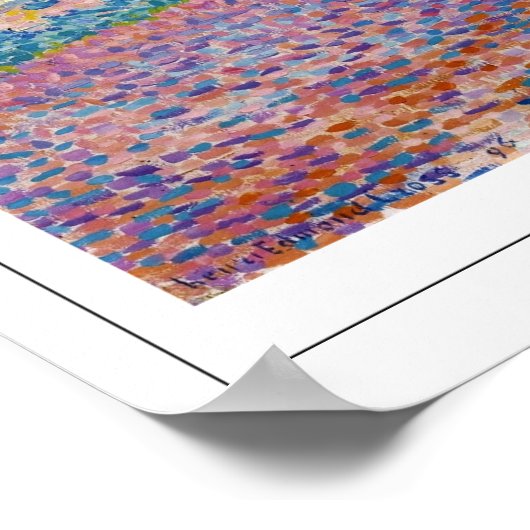 Henri-Edmond Cross Zedign Art Poster #9 (Hoek)