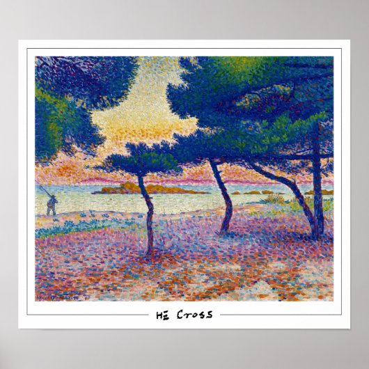 Henri-Edmond Cross Zedign Art Poster #9 (Voorkant)