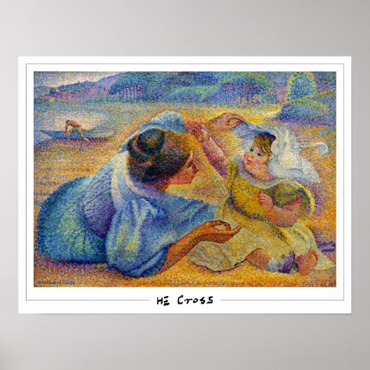 Henri-Edmond Cross Zedign Art Poster #94 (Voorkant)