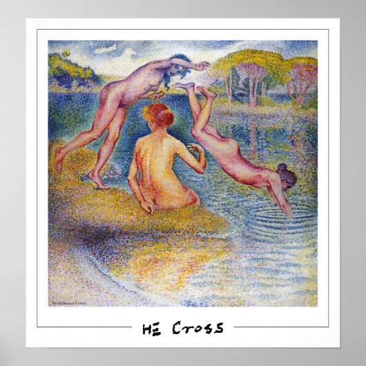 Henri-Edmond Cross Zedign Kunstposter #14 Poster (Voorkant)