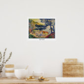 Henri-Edmond Cross Zedign Kunstposter #8 Poster (Keuken)