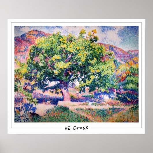 Henri-Edmond Cross Zedign Kunstposter #99 Poster (Voorkant)