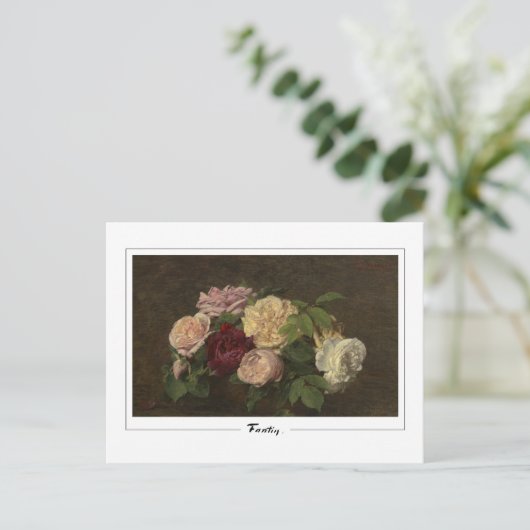 Henri Fantin-Latour #374 - Kunstmatig Briefkaart (Staand voorkant)