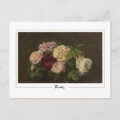 Henri Fantin-Latour #374 - Kunstmatig Briefkaart (Voorkant)