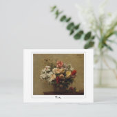 Henri Fantin-Latour #442 - Kunstmatig Briefkaart (Staand voorkant)