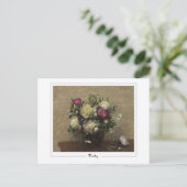 Henri Fantin-Latour #448 - Kunstmatig Briefkaart (Staand voorkant)