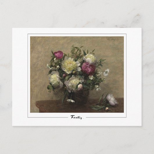 Henri Fantin-Latour #448 - Kunstmatig Briefkaart (Voorkant)