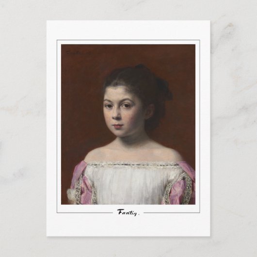 Henri Fantin-Latour #473 - Kunstmatig Briefkaart (Voorkant)