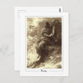 Henri Fantin-Latour #482 - Kunstmatig Briefkaart (Voorkant / Achterkant)