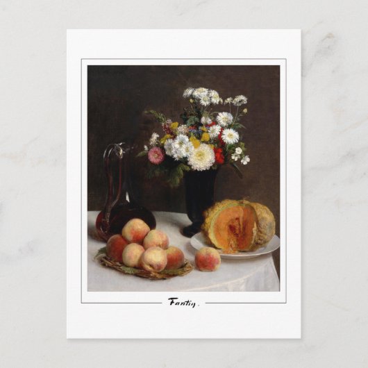 Henri Fantin-Latour #488 - Kunstmatig Briefkaart (Voorkant)