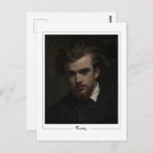 Henri Fantin-Latour #492 - Kunstmatig Briefkaart (Voorkant / Achterkant)