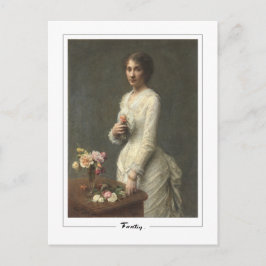 Henri Fantin-Latour #493 - Kunstansichtkaart Briefkaart