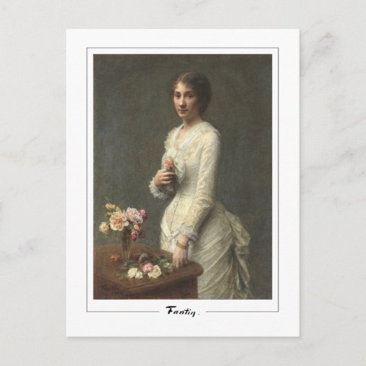 Henri Fantin-Latour #493 - Kunstansichtkaart Briefkaart (Voorkant)