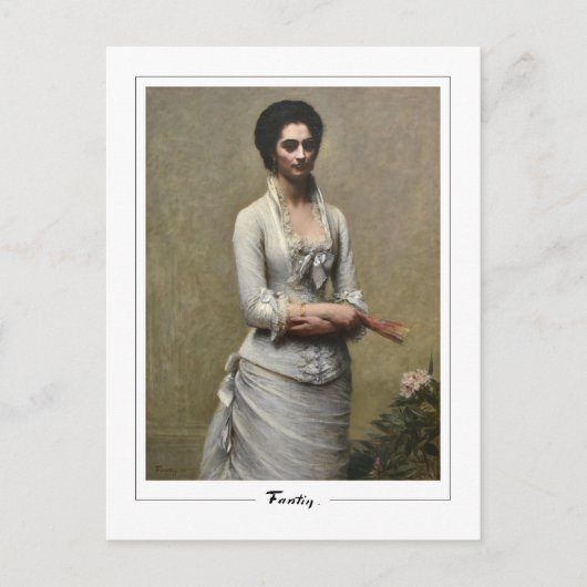 Henri Fantin-Latour #495 - Kunstmatig Briefkaart (Voorkant)