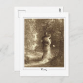 Henri Fantin-Latour #508 - Kunstmatig Briefkaart (Voorkant / Achterkant)