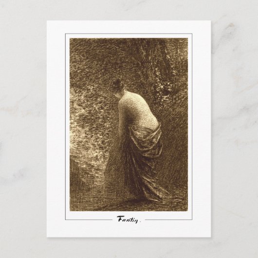 Henri Fantin-Latour #512 - Kunstmatig Briefkaart (Voorkant)
