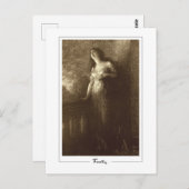 Henri Fantin-Latour #523 - Kunstmatig Briefkaart (Voorkant / Achterkant)