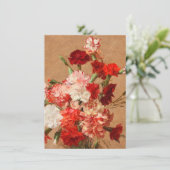 Henri Fantin Latour - Anjers Zonder Vaas Bedankkaart (Staand voorkant)