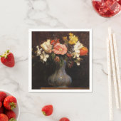 Henri Fantin-Latour, bloemen, kamelen, tulpen Servet (Insitu)