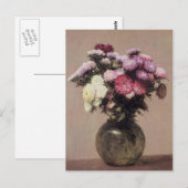 Henri Fantin-Latour- Daisies Briefkaart (Voorkant / Achterkant)