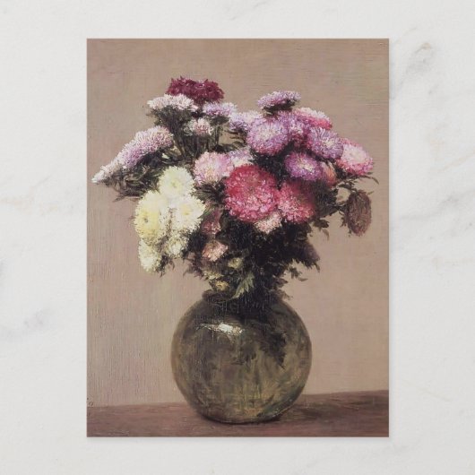 Henri Fantin-Latour- Daisies Briefkaart (Voorkant)