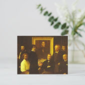 Henri Fantin-Latour- Homage naar Delacroix Briefkaart (Staand voorkant)
