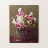 Henri Fantin-Latour Peonies en Rozen Puzzle Legpuzzel (Verticaal)