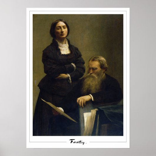 Henri Fantin-Latour Zedign Art Poster #115 (Voorkant)