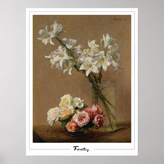 Henri Fantin-Latour Zedign Art Poster #138 (Voorkant)