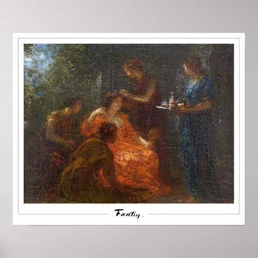 Henri Fantin-Latour Zedign Art Poster #167 (Voorkant)