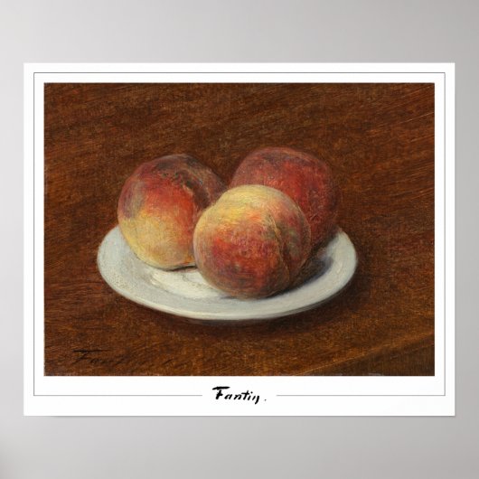 Henri Fantin-Latour Zedign Art Poster #174 (Voorkant)