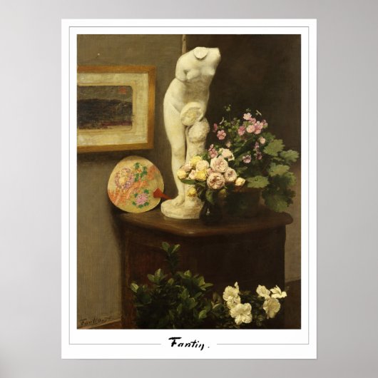 Henri Fantin-Latour Zedign Art Poster #299 (Voorkant)