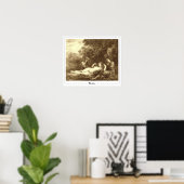 Henri Fantin-Latour Zedign Art Poster #302 (Thuiskantoor)