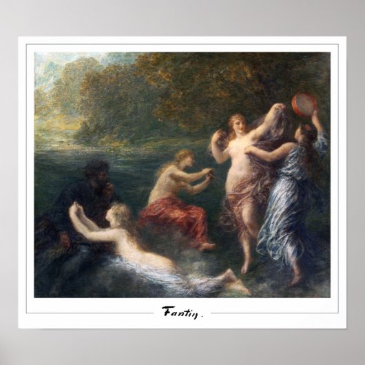 Henri Fantin-Latour Zedign Art Poster #303 (Voorkant)