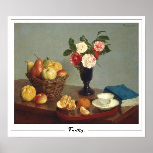 Henri Fantin-Latour Zedign Art Poster #348 (Voorkant)