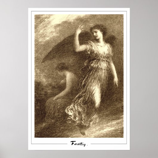 Henri Fantin-Latour Zedign Art Poster #427 (Voorkant)