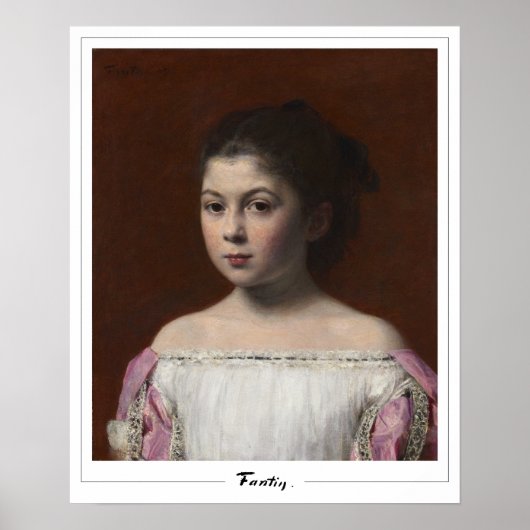 Henri Fantin-Latour Zedign Art Poster #473 (Voorkant)