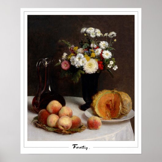 Henri Fantin-Latour Zedign Art Poster #488 (Voorkant)