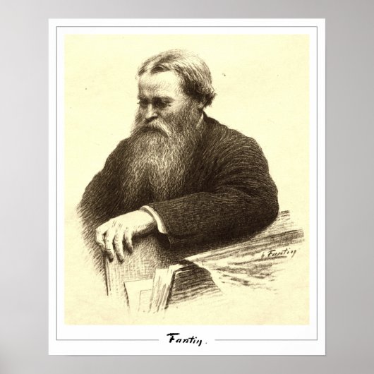 Henri Fantin-Latour Zedign Art Poster #496 (Voorkant)