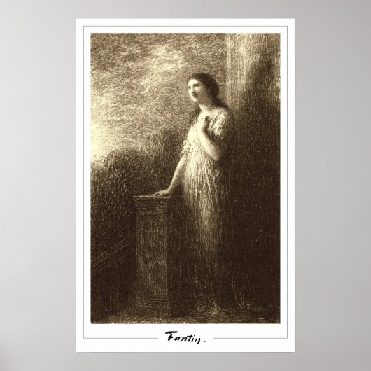 Henri Fantin-Latour Zedign Art Poster #499 (Voorkant)