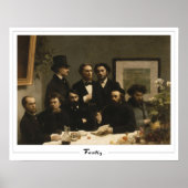 Henri Fantin-Latour Zedign Art Poster #522 (Voorkant)