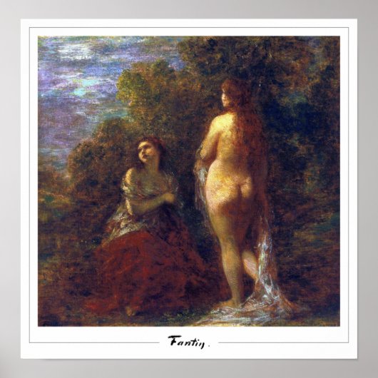 Henri Fantin-Latour Zedign Art Poster #66 (Voorkant)