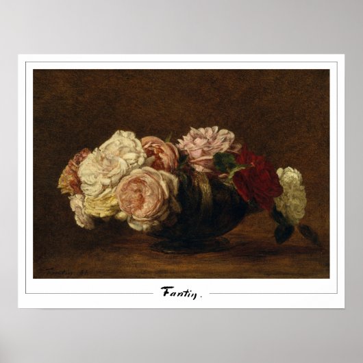 Henri Fantin-Latour Zedign Art Poster #92 (Voorkant)