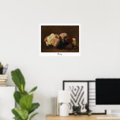 Henri Fantin-Latour Zedign Art Poster #92 (Thuiskantoor)