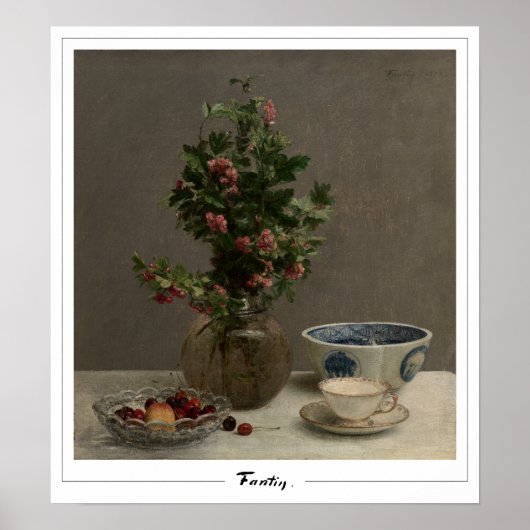 Henri Fantin-Latour Zedign Kunstposter #197 Poster (Voorkant)
