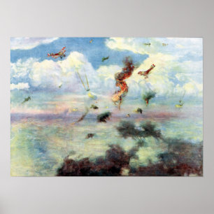 Henri Farre The Enemy zal Blind Poster