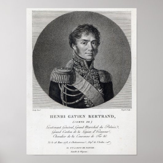 Henri Gatien Bertrand Poster (Voorkant)