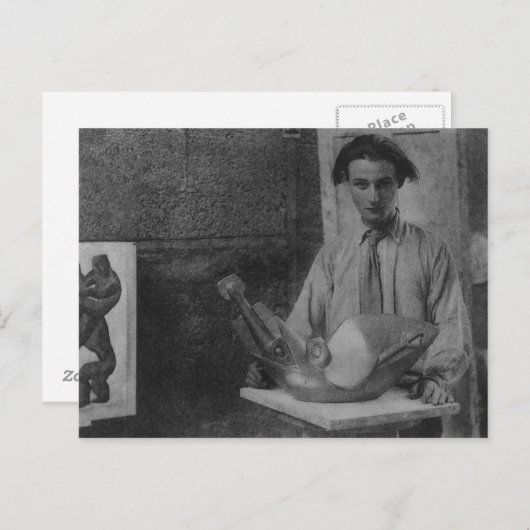 Henri Gaudier-Brzeska Briefkaart (Voorkant / Achterkant)