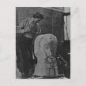 Henri Gaudier-Brzeska, c.1910 Briefkaart (Voorkant)